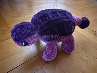 Dinosauři jako hračky! Fialový Ankylosaurus